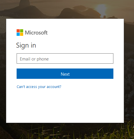Login To Office 365