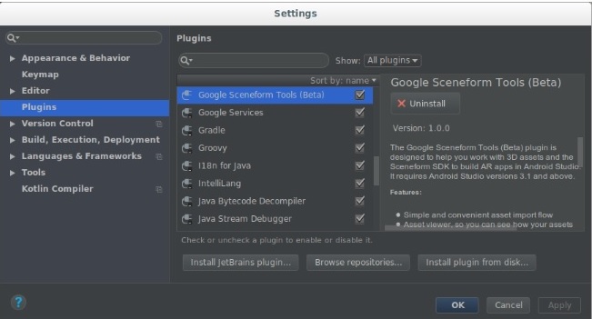 Add Plugins To Android Studio