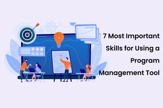 Most important skills for using a program management tool