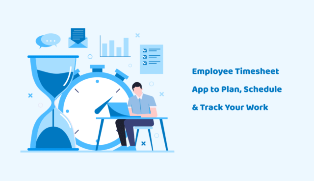 Employee Timesheet app to plan, schedule and track your work