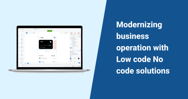 Accelerate process automation with low code apps