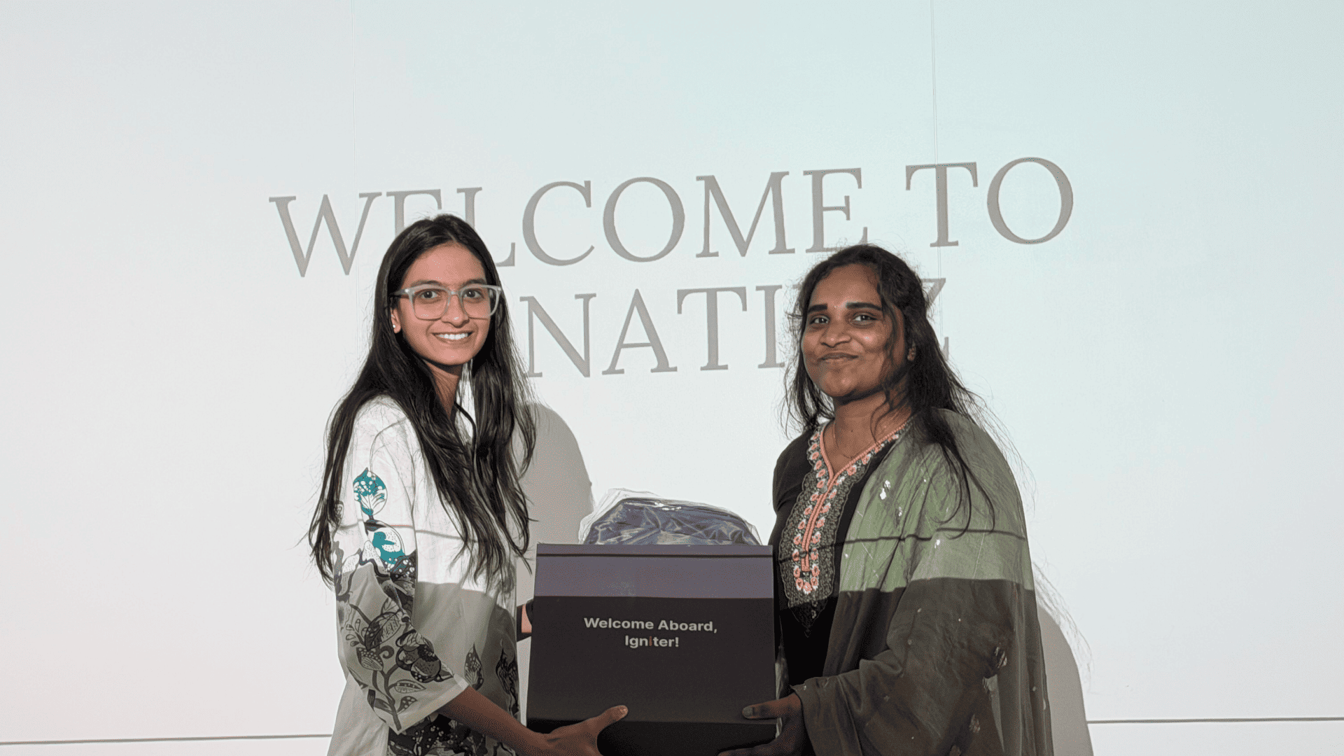 Ignatiuz leadership interacting with team members during office activities