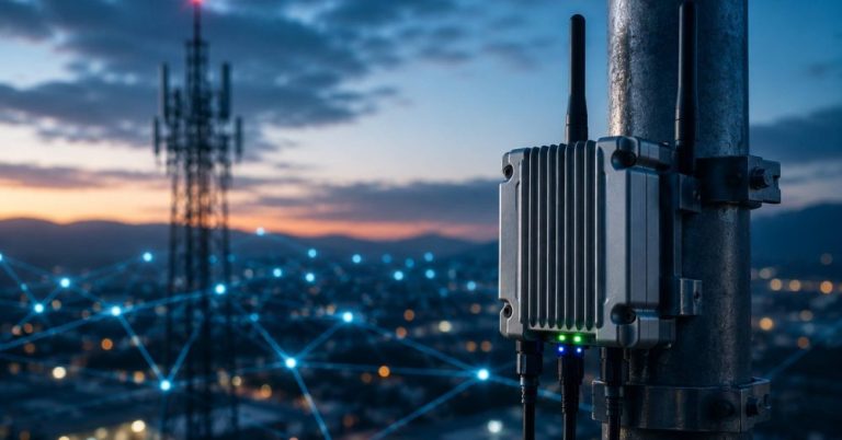 Remote edge computing infrastructure with 5G connectivity and device management